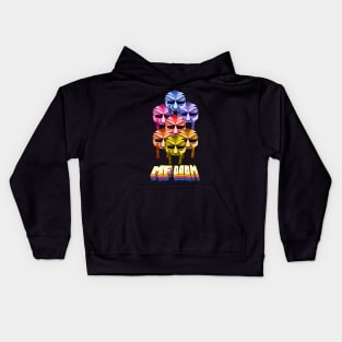 retro mf doom mask Kids Hoodie